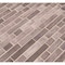 Msi Driftwood Interlocking 12 In. X 12 In. X 6 Mm Glass Mesh-Mounted Mosaic Tile, 15PK ZOR-MD-0139 - alternate 5